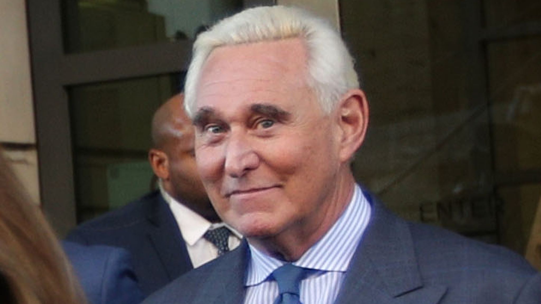 Roger Stone Hit With Gag Order After Posting Edited Image Of Judge Us News Sky News 2799