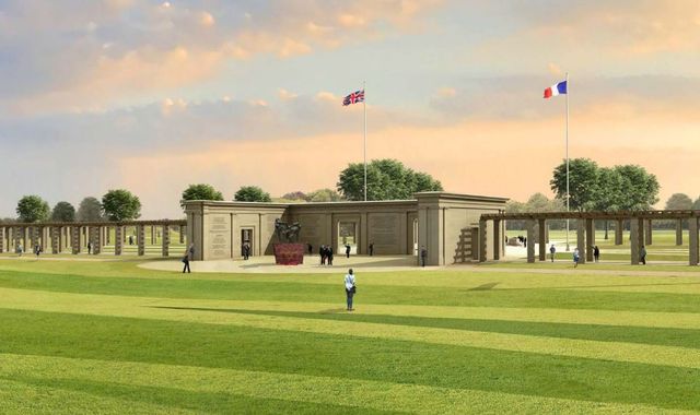 French villagers protest against British sculptor's 'monstrous' D-Day memorial in Normandy French villagers protest against British sculptor's 'monstrous' D-Day memorial in Normandy
