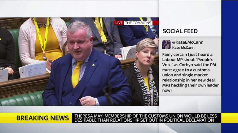 Ian Blackford challenges PM in the Commons