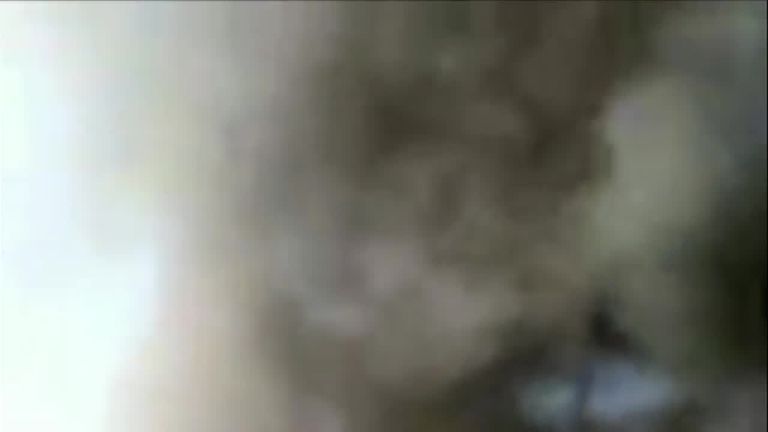 Train fire in Cairo
