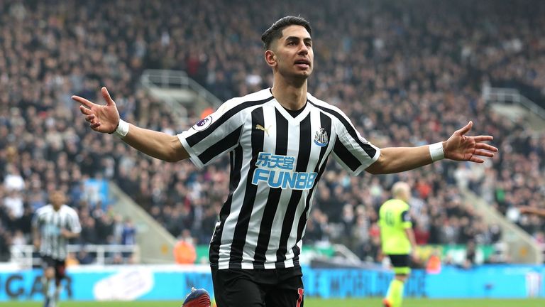 Highlights from Newcastle's 2-0 win over Huddersfield in the Premier League