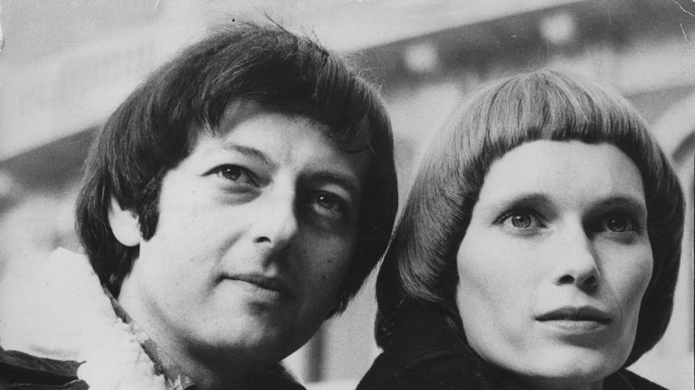 Previn was married to actress Mia Farrow