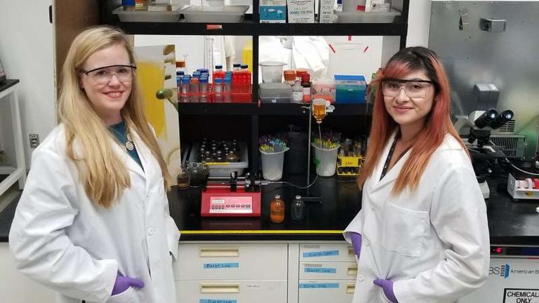 Dr Laurie Barge (L) and Dr Erika Flores (R) worked on the study. Pic:NASA / JPL-Caltech