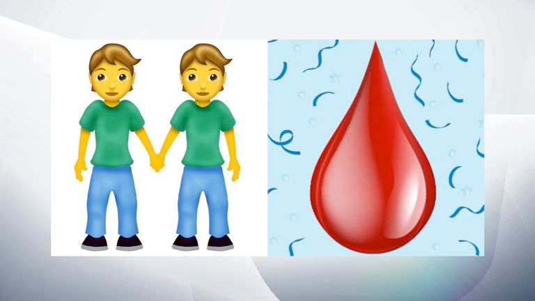 New emoji in 2019 include gender non-specific couples and blood