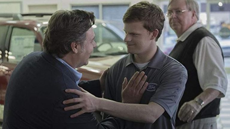 Russell Crowe plays Marshall Eamons, a Baptist preacher