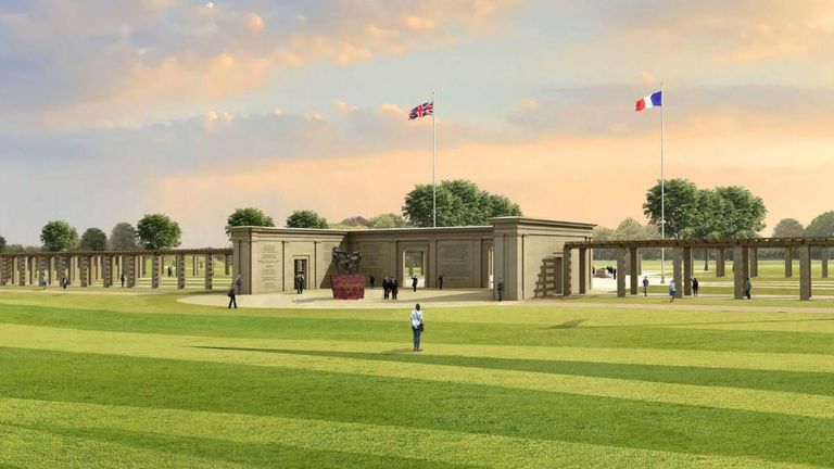 The proposed project is &#39;monstrous&#39;, say opponents. Pic: Normandy Memorial Trust