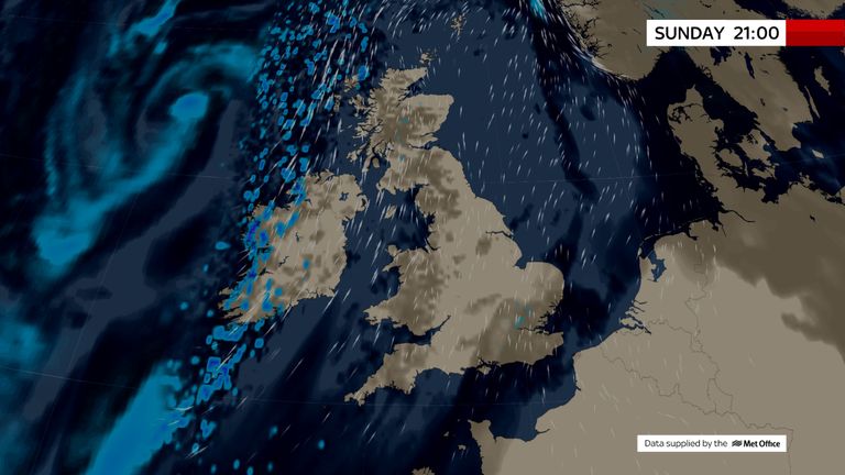Before Then Western Parts Of Ireland And The Hebrides Will See Showers This Evening But It Will Be Mostly Dry Elsewhere Before Then Western Parts Of Ireland And The Hebrides Will See Showers This Evening But It Will Be Mostly Dry Elsewhere