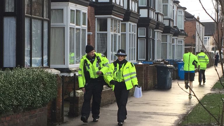 Police made door-to-door enquiries in Newland near where Ms Squire lived in Hull