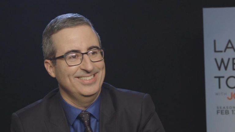 John Oliver on due diligence...and Sky News Raw | Ents & Arts News ...