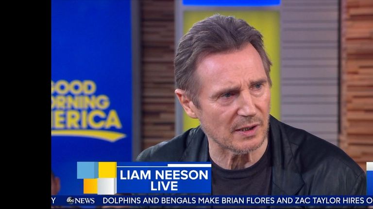 Liam Neeson on ABC