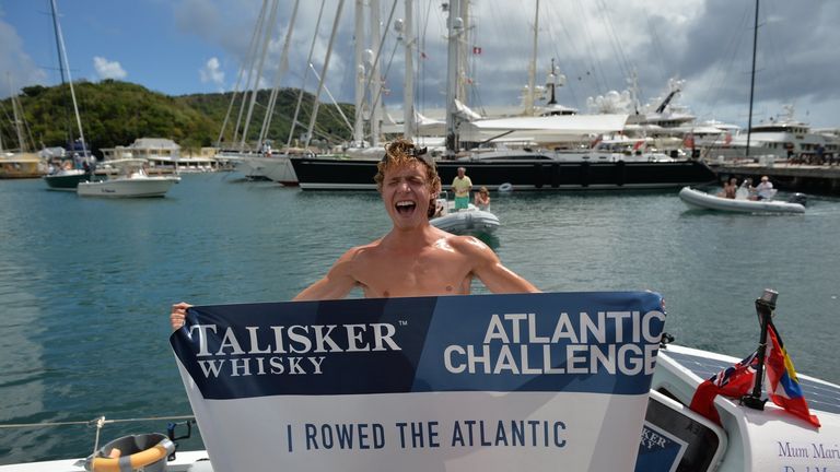 Lukas said he hopes he can inspire people of all ages to challenge themselves. Pic: Atlantic Campaigns