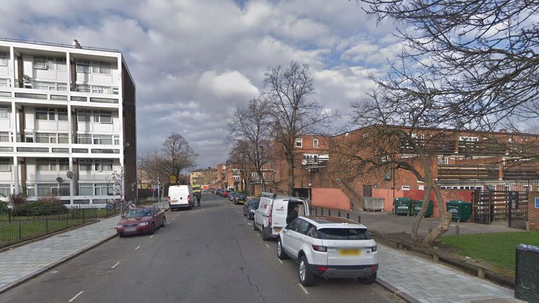 The man was stabbed at a youth club in Minet Road, Brixton 