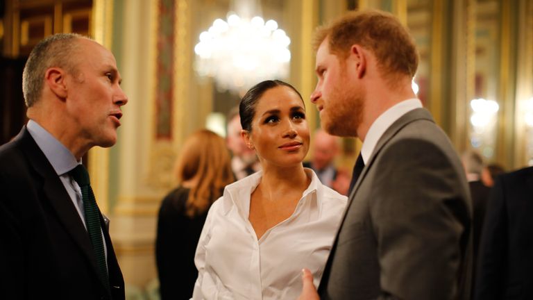 Harry and Meghan are expecting a baby in Spring