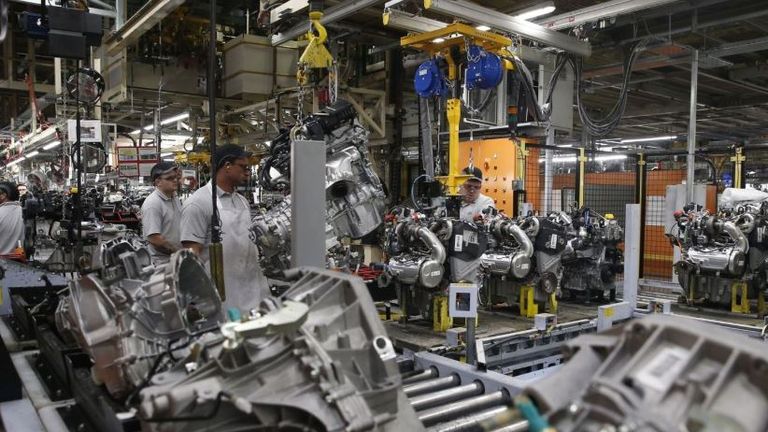 Nissan employs about 7,000 people in Sunderland