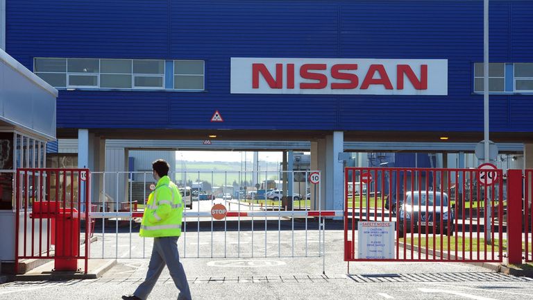 The Nissan Factory in Sunderland