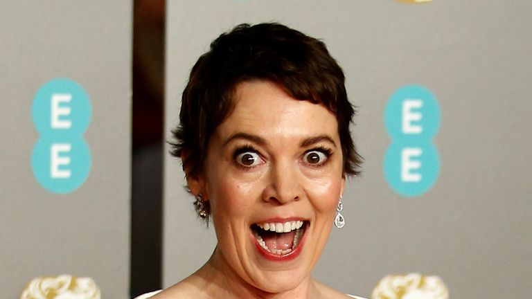 Olivia Colman won a BAFTA for best leading actress