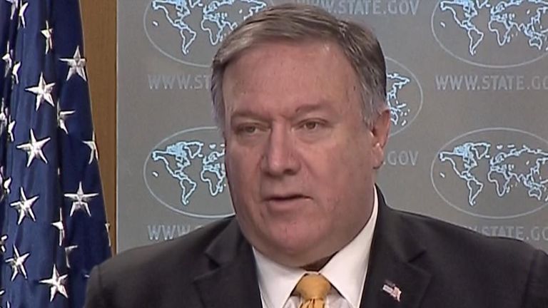 US Secretary of State Mike Pompeo