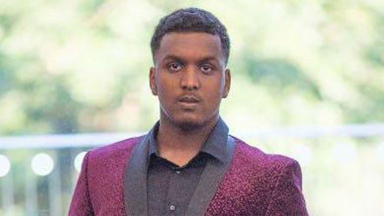 Sidali Mohammed, 16, was stabbed outside his school, Joseph Chamberlain College, in Birmingham on 13 February and had his life support turned off two days later. Pic West Midlands Police