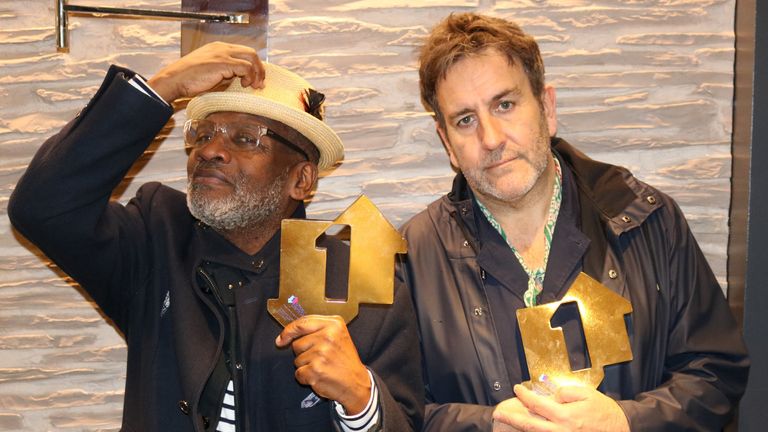 Lynval Golding and Terry Hall: The Specials have scored their first ever number one album with Encore, 40 years after their first album