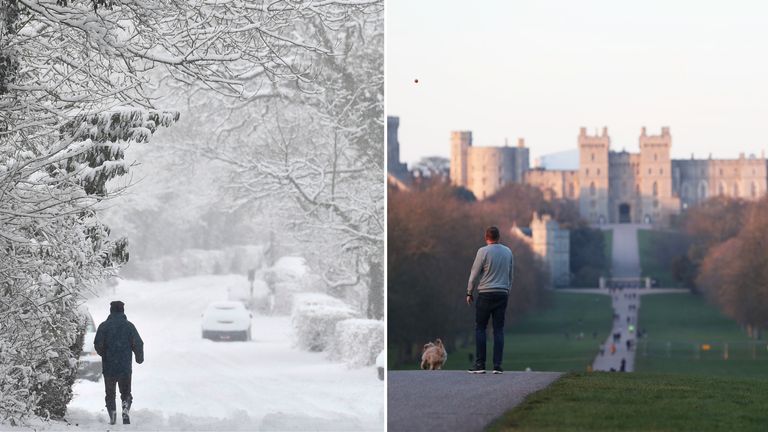 This time last year, the UK was shivering as the Beast from the East brought widespread snow