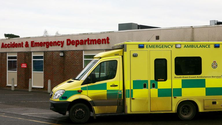 Accident and Emergency Department of the William Harvey Hospital