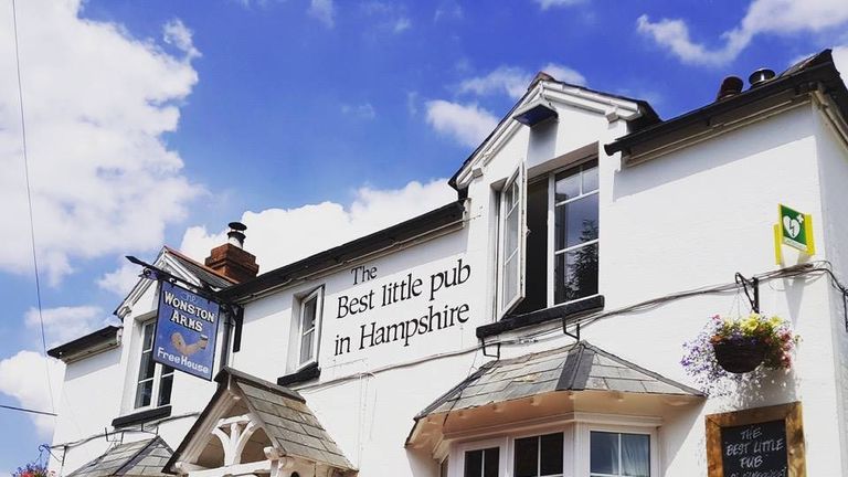 The Wonston Arms in Hampshire Pic: Facebook/TheWonston