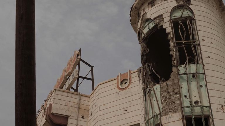 Destruction in Yemen