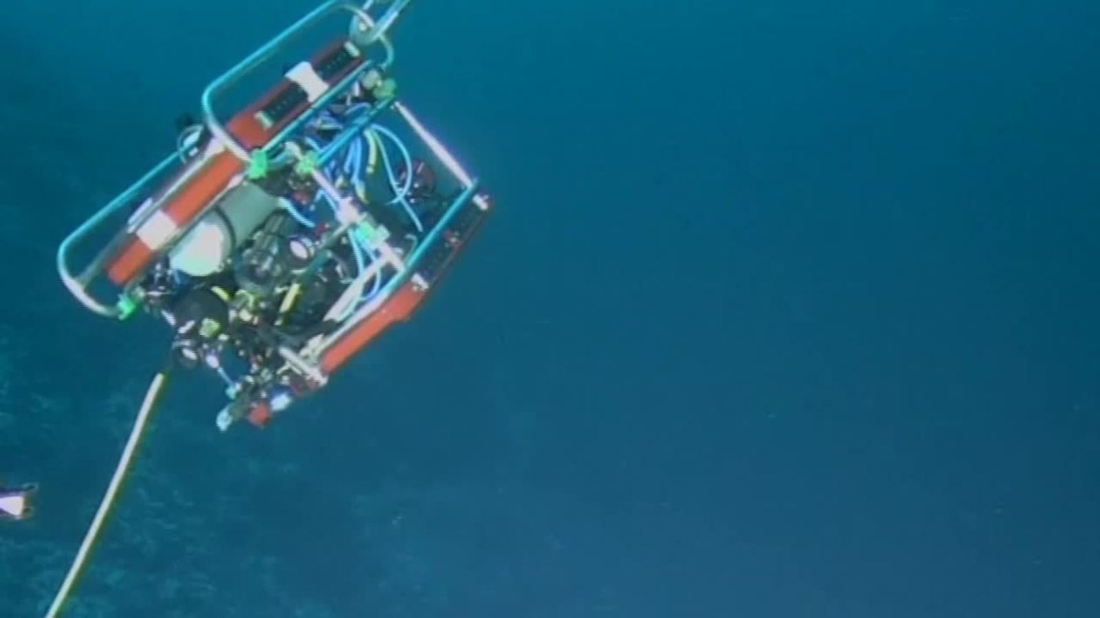 Deep Ocean Live mini-sub recovered | Sky News