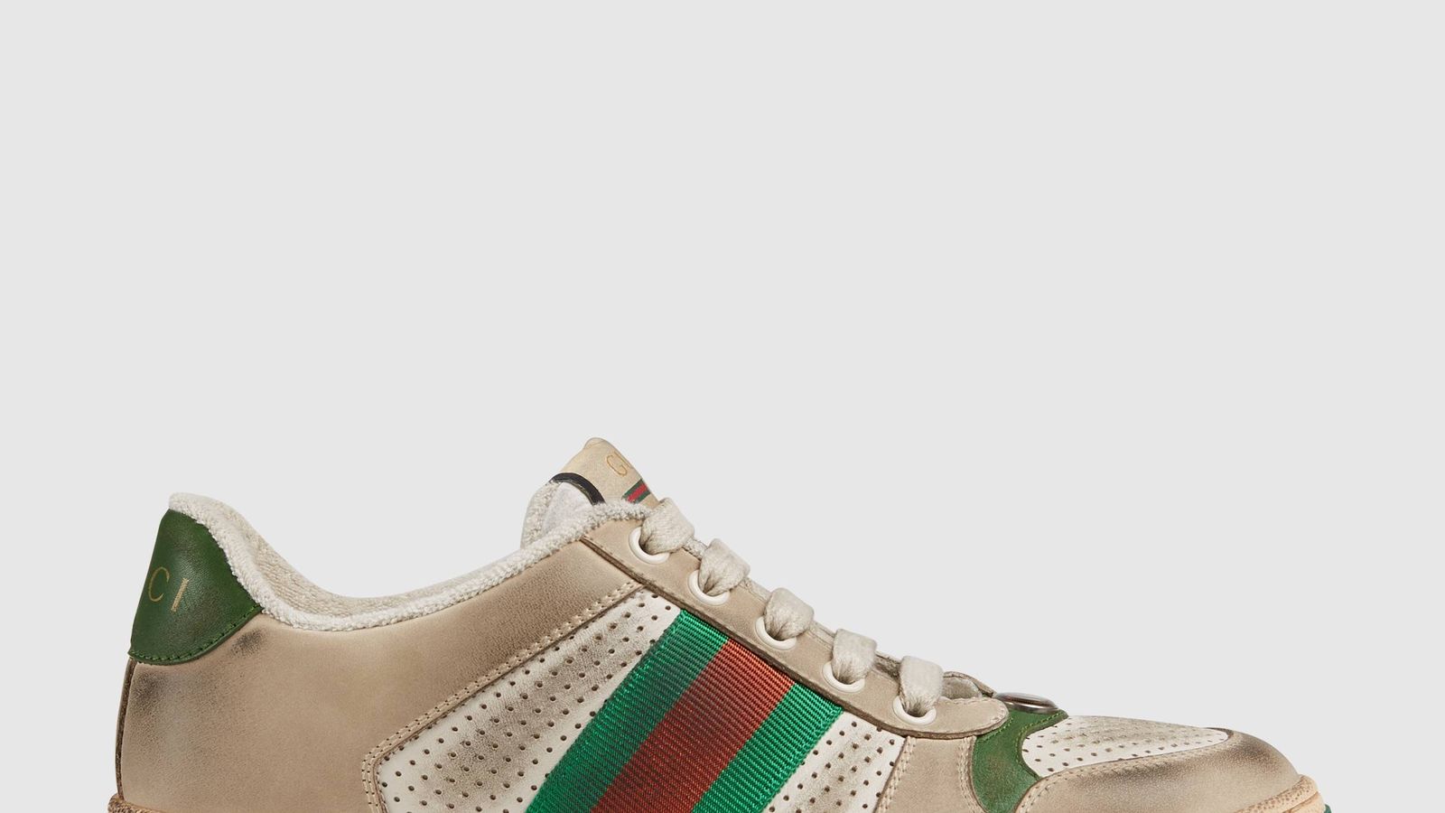 Dirty best sale gucci sneakers