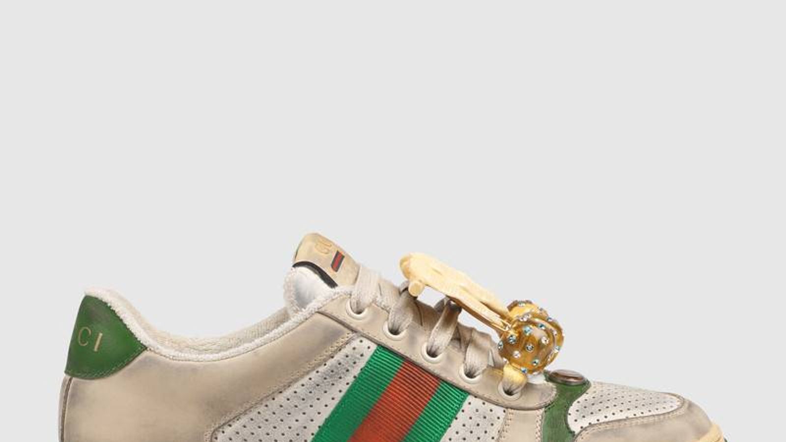 gucci dirty trainers