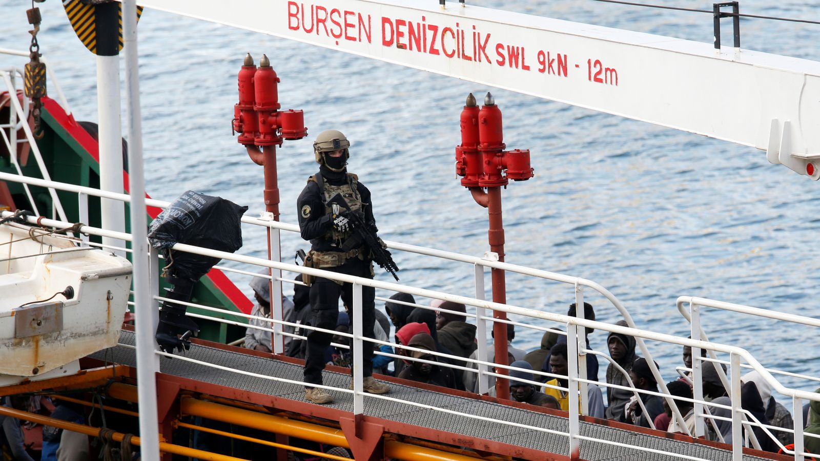 Special forces seize tanker hijacked by migrants in the Mediterranean ...