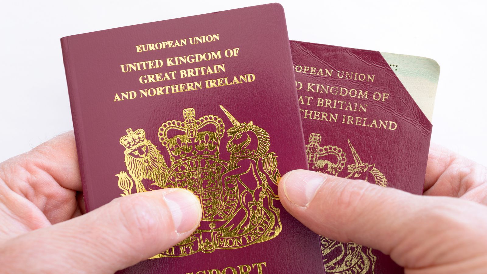 Brexit Millions Face Friday Deadline To Renew Passports In Case Of   Skynews Passports Brexit Uk 4599982 