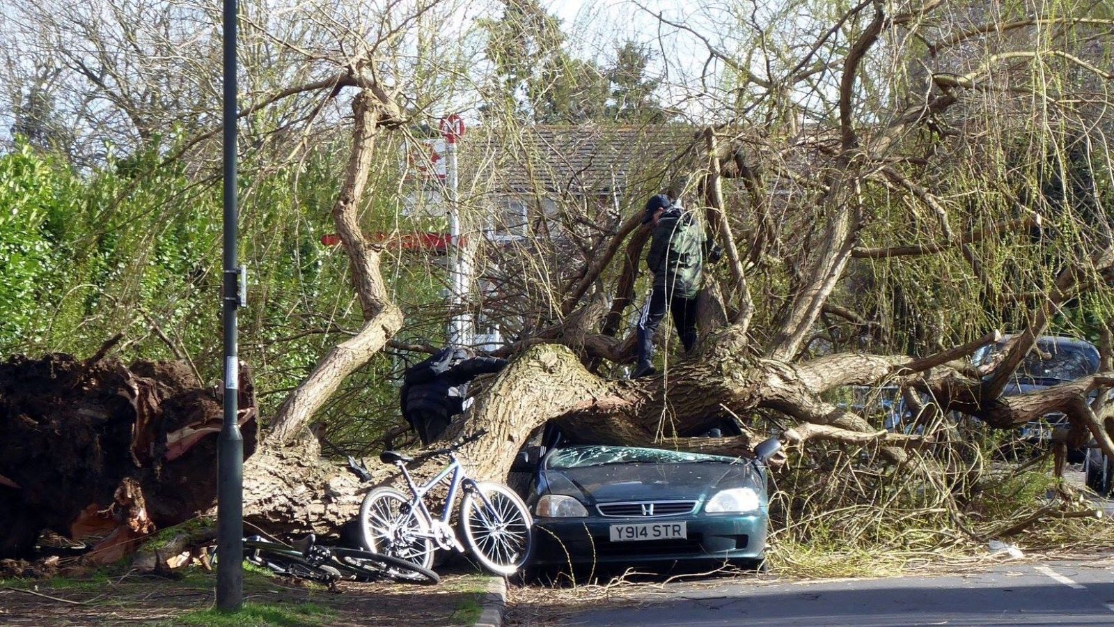 UK Weather: Gale-force Winds And Snow Cause Travel Chaos And Hazardous ...