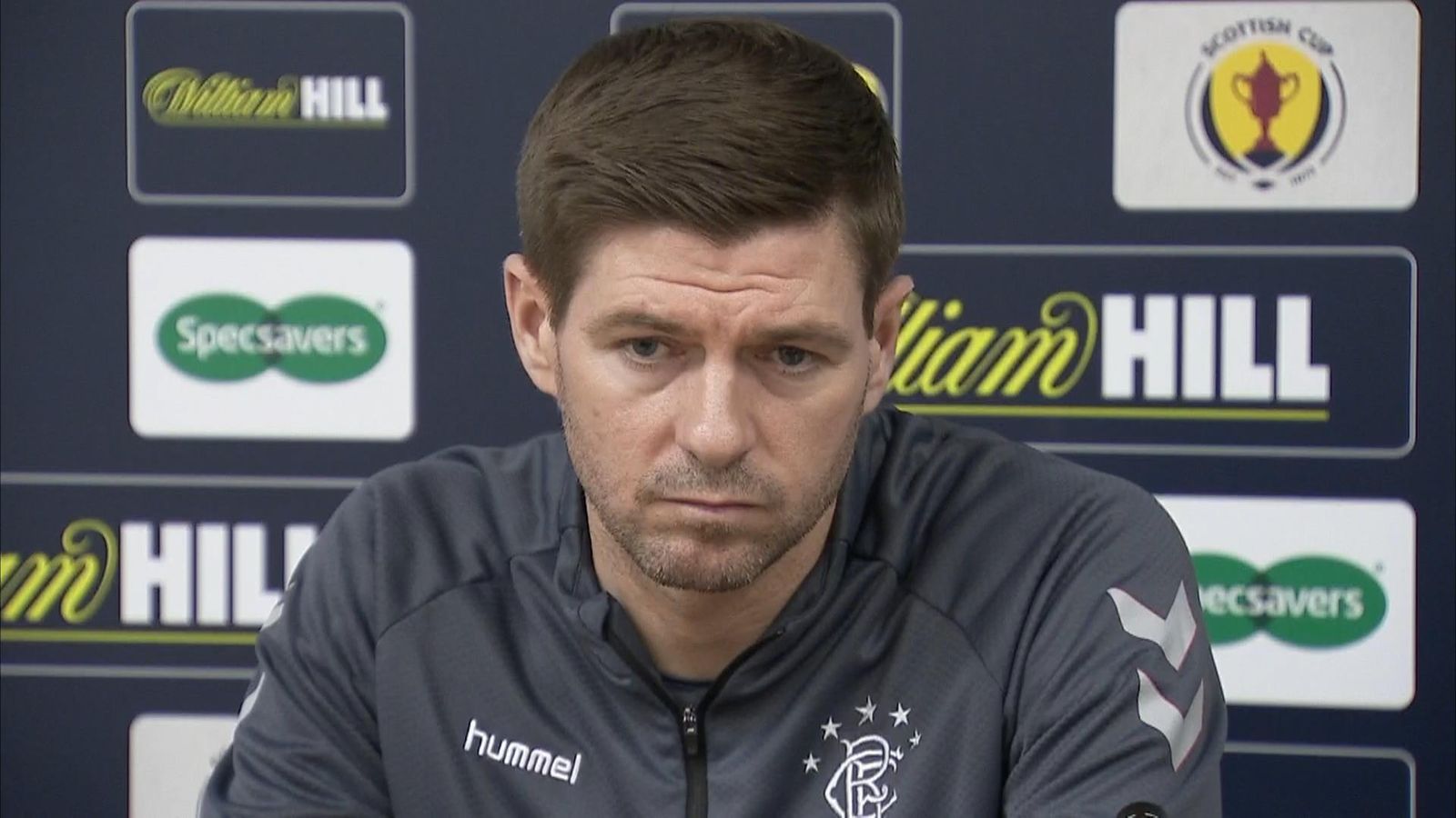 Steven Gerrard fears for Rangers players after spate of pitch invasions UK News Sky News