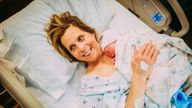 Cecile Eledge gave birth to her granddaughter Uma