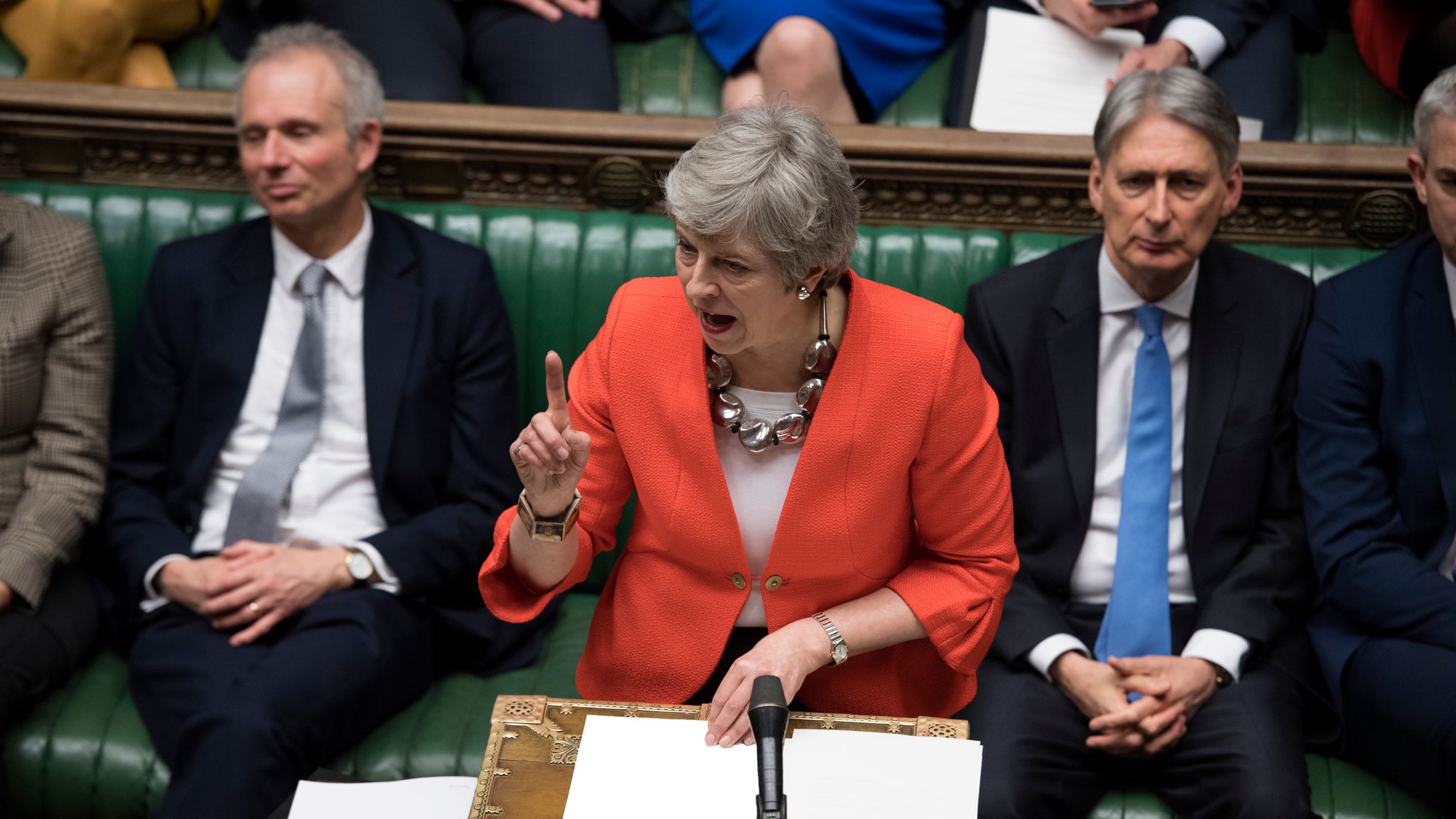 Theresa May's Brexit Deal Defeated By 149 Votes | Politics News | Sky News