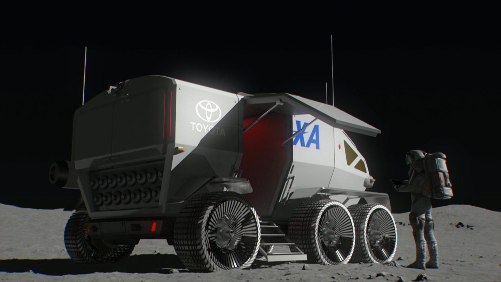 Toyota reveals lunar rover for Japanese moon mission Science & Tech