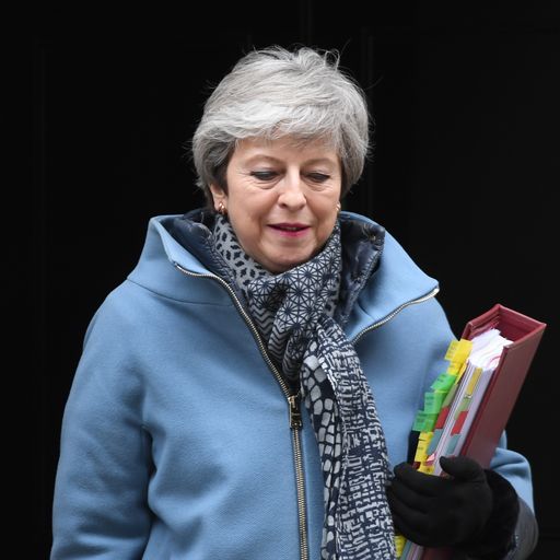'Blind Brexit' claim as PM 'cuts her deal in half'