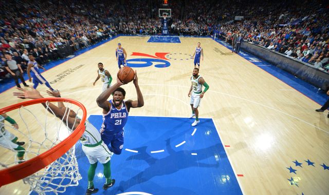 Joel Embiid collects 37 points as Philadelphia 76ers rally to beat Boston Celtics Joel Embiid collects 37 points as Philadelphia 76ers rally to beat Boston Celtics