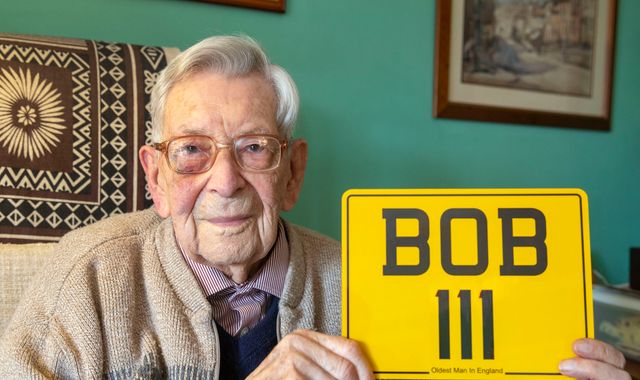 Bob Weighton: Briton, 111, becomes world's oldest man