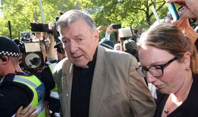 Vatican's banker, Cardinal George Pell, loses child abuse conviction appeal