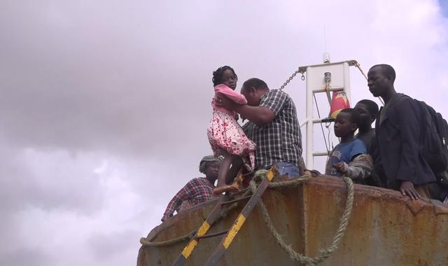 No aid, no government - just a rusty fishing boat to flee Cyclone Idai carnage in Mozambique No aid, no government - just a rusty fishing boat to flee Cyclone Idai carnage in Mozambique
