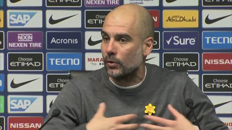 0:53
Pep Guardiola rubbished reports linking him with a move to Juventus