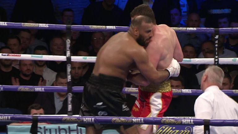 Kash Ali disqualified for biting David Price