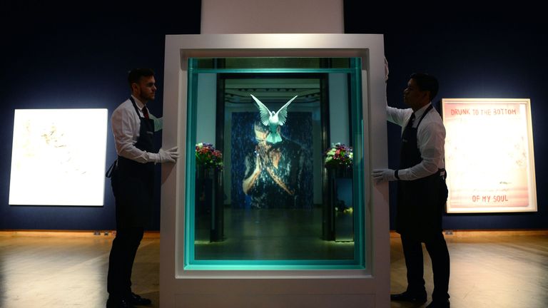 The Incomplete Truth by Damien Hirst