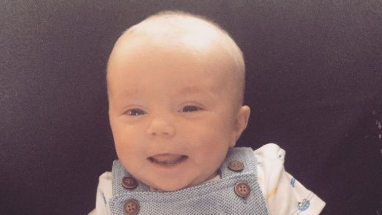 Alfie Gildea was taken to hospital with significant head injuries 