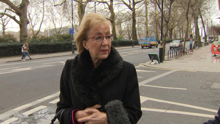 Andrea Leadsom doorstep talking about Shamima Begum.