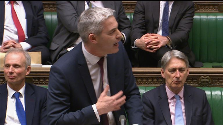 Brexit Secretary Stephen Barclay