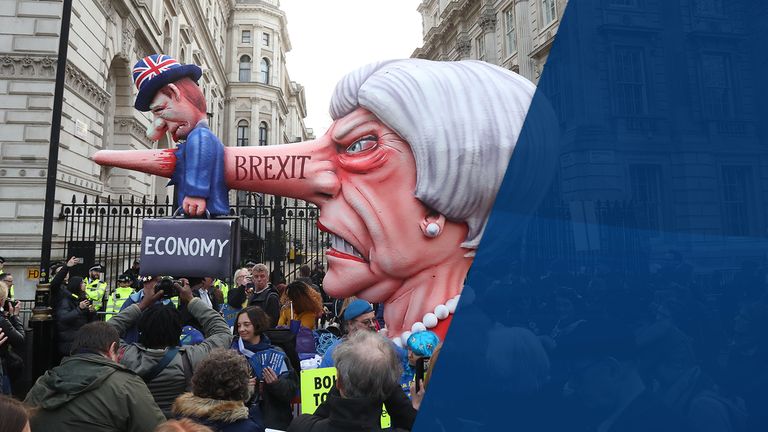 There is no government policy on Brexit beyond the plan Mrs May came up with last July