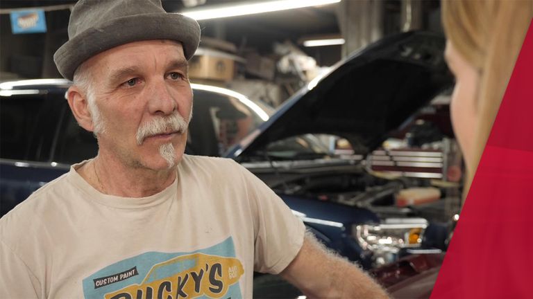 Bucky Hess, the owner of Bucky's Auto Body and Auto Repair in Martinsburg